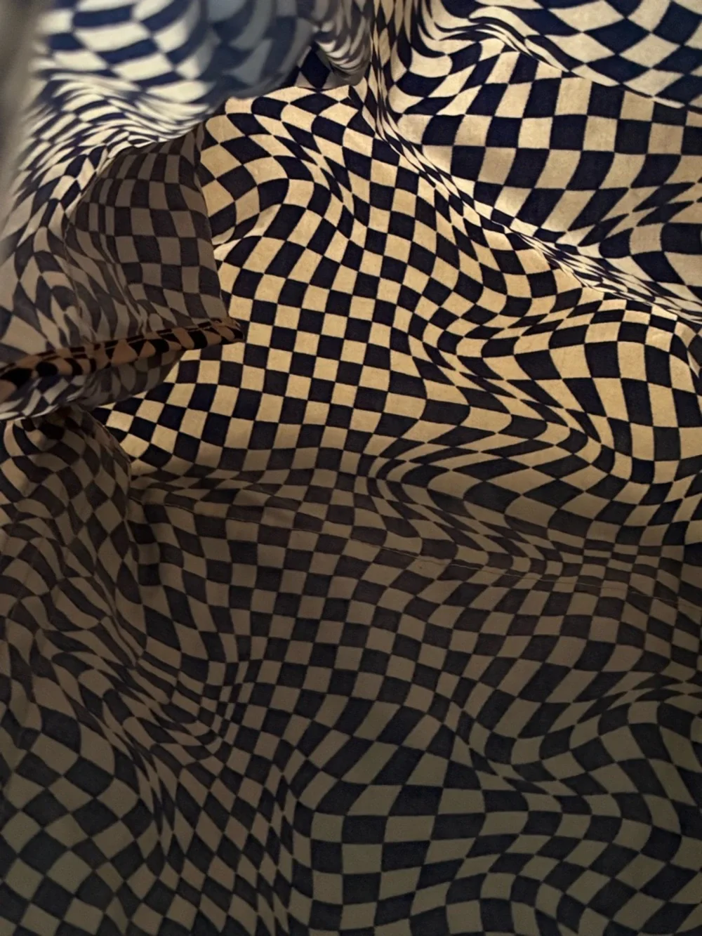 Baggu Trippy checker cloud carry on like new - Picture 5 of 5